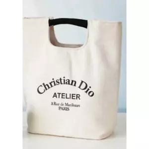 Christian Dior Wardujuy Tote Bag Neuheit VIP Customers Only Lunch Bag Geschenk weiß - Bild 1 von 2