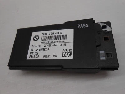 2014-16 BMW 428I Front or Rear Seat Control Module OEM 9216468 CK0063 - Image 1 of 4