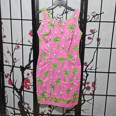 Vestido recto Vanity Collection mono danzante palmera talla pequeña Foto 1 de 4