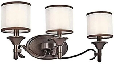 Kichler 45283MIZ - Lacey 3 Light Mission Bronze Fixture (NEW - BOX DAMAGE ONLY) - Image 1 of 2
