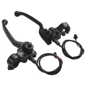 Enhanced Cycling Safety with Parking Rearview Mirror Hole Brake Levers