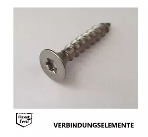 Holzschrauben Spanplattenschrauben TORX EDELSTAHL A2 Senkkopf Vollgewinde - Bild 1 von 1