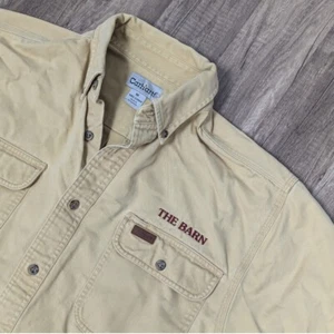 Carhartt Work Barn Coat Button Up Collared Canvas Mens Medium - Picture 1 of 10