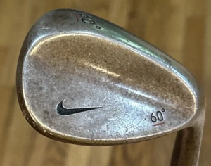 Nike Forged Raw 60° Lob Wedge RH 35" Wedge R Flex Steel shaft Original Nike Grip - Picture 1 of 10