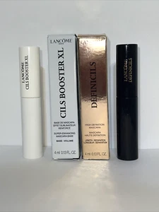 Lancome Cils Booster XL Base & Definicils High Definition Mascara Travel 4ml Ea - Picture 1 of 11