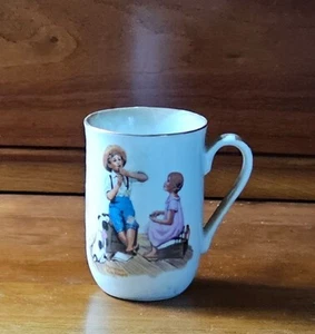 Taza vintage Norman Rockwell Music Master 1982 - Imagen 1 de 2
