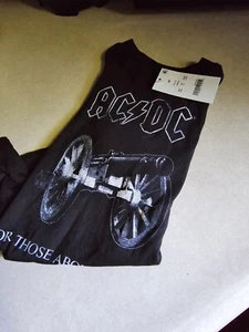 ACDC FOR THOSE ABOUT TO ROCK WE SALUTE YOU Toddler Size 4T Rock & Roll T-Shirt - Picture 1 of 4