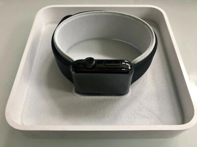 44mm Apple Watch Series 2 Stainless Steel Space Black with New Apple Sports Band - Image 1 of 4