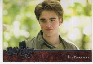 Tarjeta base Harry Potter Cáliz de Fuego #21 The Diggorys - Imagen 1 de 1