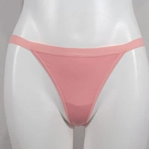 Womens Cotton Thong Underwear | Sexy G String Panties Lingerie | Pink | 5 Pack - Picture 1 of 7