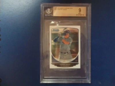 Aaron Judge RC 2013 Bowman CHROME Mini ROOKIE Card 311 Yankees Graded BGS 9 Mint - Image 1 of 4