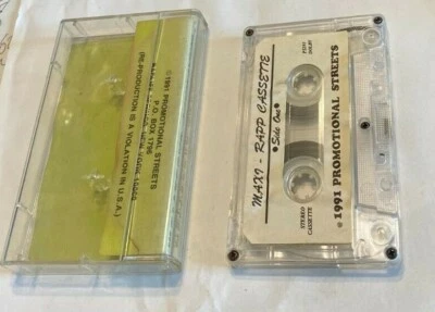 MAXI RAPP Cassette TAPE 1991 PROMOTIONAL STREETS ICE CUBE K-SOLO VANILLA ICE - Image 1 of 3