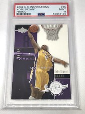 2002 UPPER DECK INSPIRATIONS UD PROMO #35 KOBE BRYANT GRADED MINT 9 RARE POP 1