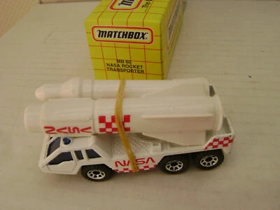 1993 MATCHBOX SUPERFAST MB60 NASA ROCKET TRANSPORTER NEW IN BOX - Image 1 of 3