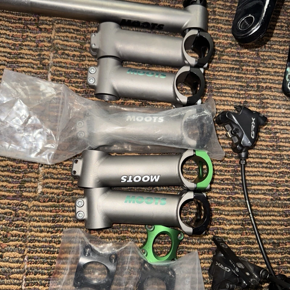 MOOTS Titanium Stem 110mm  - 6° 31.8mm 1-1/8" Road Cycling, Gravel, Cyclocross - Image 1 of 4