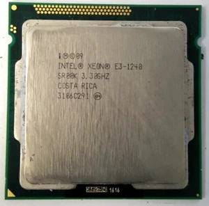 Intel Xeon E3-1240 3.30 GHz Server CPU Processor SR00K - Picture 1 of 2
