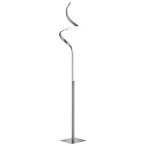LED Standleuchte Stehlampe COURSE Metall nickelfarben 11W Höhe 145cm Reality - Bild 1 von 2