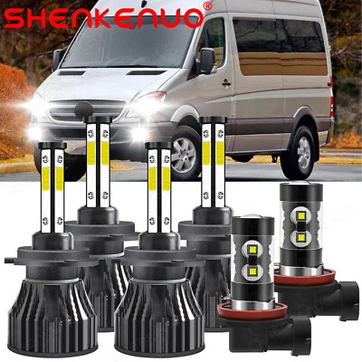 Faro LED + bombillas antiniebla para Mercedes-Benz Sprinter 2500 3500 2011-2018 Foto 1 de 4