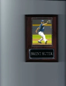 BRENT SUTER PLAQUE BASEBALL MILWAUKEE BREWERS MLB - Picture 1 of 1