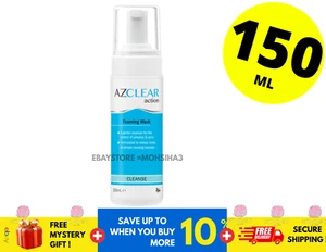 AZCLEAR for Skin Cleanser Acne Treatment Skin Wellness Foaming Wash 150ml - Picture 1 of 7