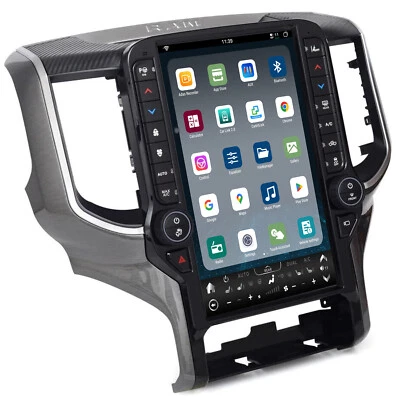 13.6"Car GPS Navigati Radio Stereo For Dodge RAM 1500 2500 3500 2019-2024 4+64G - Image 1 of 4