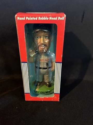 JEFF BAGWELL Houston Astros 2001 AGP Bobblehead, MLB HOF, Bobble Dobbles, w/Box Cover