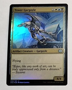 MTG Tower Gargoyle 288 2X2 Double Masters 2022 lámina poco común casi nuevo x1 - Imagen 1 de 2