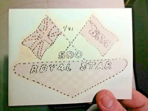 500 Royal Star Union Jack BSA flag side panel varnish transfer 1968 BSA A50 pair - Imagen 1 de 4