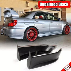 Fit for Subaru Impreza WRX 2004-05 Rear Bumper Splitters Flaps Aprons Unpainted  - Bild 1 von 13