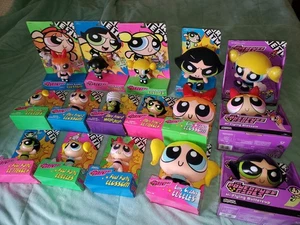 PR6 1999 Cartoon Network Lot Powerpuff Girls Bitty Cuddles Plush Mini Pool Party - Afbeelding 1 van 20