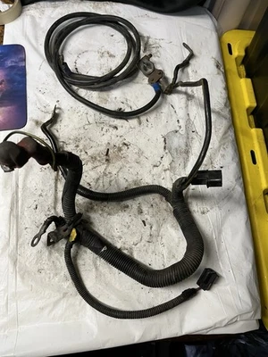 1990-1994 Mitsubishi Eclipse 1.8L starter wiring harness plugs wires W1 - Image 1 of 4