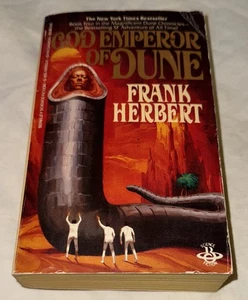 God Emperor Of Dune By Frank Herbert Book 4 (Paperback, 1984) 9th Print - Picture 1 of 9