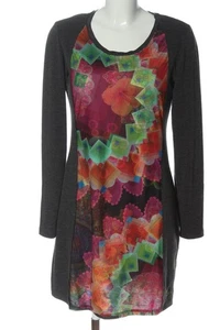 DESIGUAL Vestido de manga larga Mujeres Vestido Talla EU 38 gris oscuro - Imagen 1 de 5