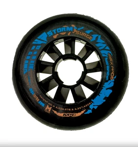 Neu 8 x MPC Storm Surge Rollen Räder Inlineskater Regenrollen 90mm - Bild 1 von 1