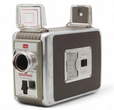 布朗尼电影相机 8 毫米 8 毫米胶片相机超 8 复古 20 世纪 50 年代 — 第 1/3 张图片