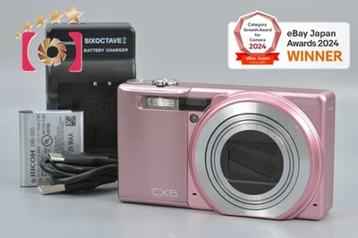 Cámara digital Ricoh CX6 rosa 10,0 MP con caja [casi como nueva] Foto 1 de 4