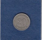DR: 20 Pfennig 1892 E vzgl.