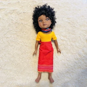 Hearts For Hearts Girls Rahel Ethiopia 14" Doll Playmates G2G Outfit Necklaces  - Picture 1 of 5