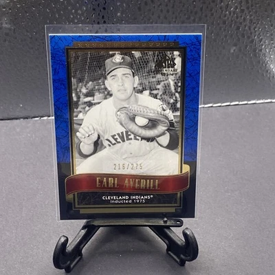 2003 Upper Deck Sp Legendary Cuts Earl Averill Blue Parallel #216/275 - Image 1 of 2