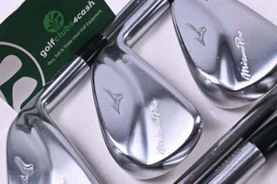 Mizuno Pro 245 Irons / 4-PW / X-Flex Accra TZi Shafts - Image 1 of 4
