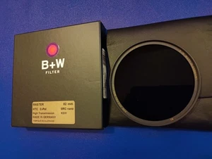 B+W Zirkular Polfilter MASTER 82mm, CPL, High Transmission, Neuwertig  - Bild 1 von 5