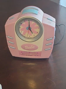MATTEL VTG BARBIE Clock Radio FM Great working condition 2002  - Picture 1 of 9