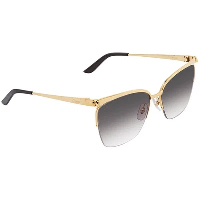 Cartier Panthere de Cartier Grey Gradient Rectangular Ladies Sunglasses CT0124S - Image 1 of 3