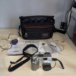 Olympus Digital Camera Camedia C-3020 Zoom 3.2MP Silver With Carry Case Working - Picture 1 of 17