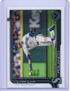 2025 Topps Series 2 Jorge Polanco #361 Seattle Mariners - Picture 1 of 2
