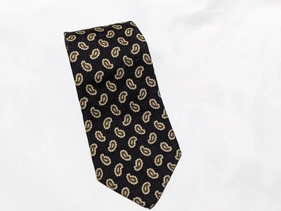 Sulka EUA NY Usado N/M Gravata Gravata Gravata Ternos Masculinos SEDA 100% Multicolorido Luxo 7 - Imagem 1 de 4