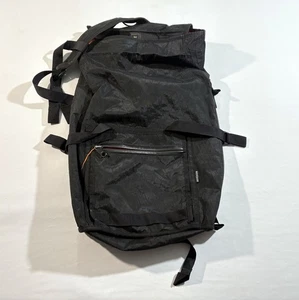 RICKSHAW Bagworks Unisex Adults Black Backpack Travel Carryon Outdoor Hiking - Picture 1 of 12