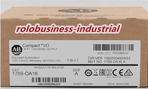 New Factory Sealed AB 1769-OA16 Compact 16 Point Output Module - Picture 1 of 3