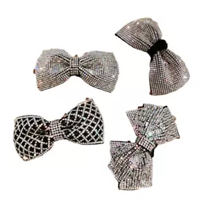 1 pcs Luxury Crystal Gemstone Hair Clips Large Hair Barrettes - Picture 1 of 10