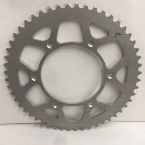 KTM 250/300 SX EXC 1990-95 Rear Sprocket 52 Tooth Aluminum OEM Cast Finished - Picture 1 of 3